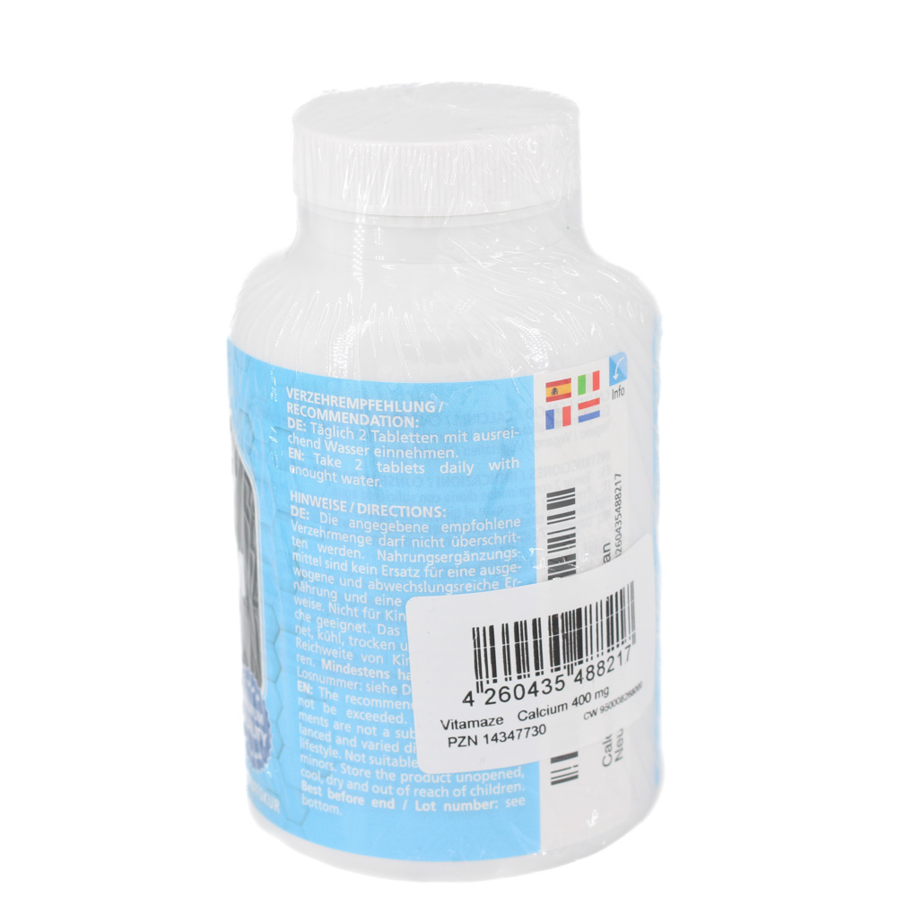 CALCIUM 400 mg vegan Tabletten