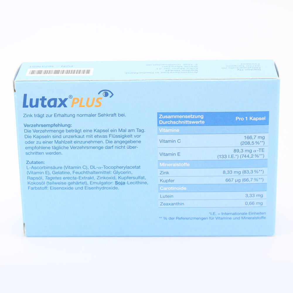 LUTAX PLUS Kapseln