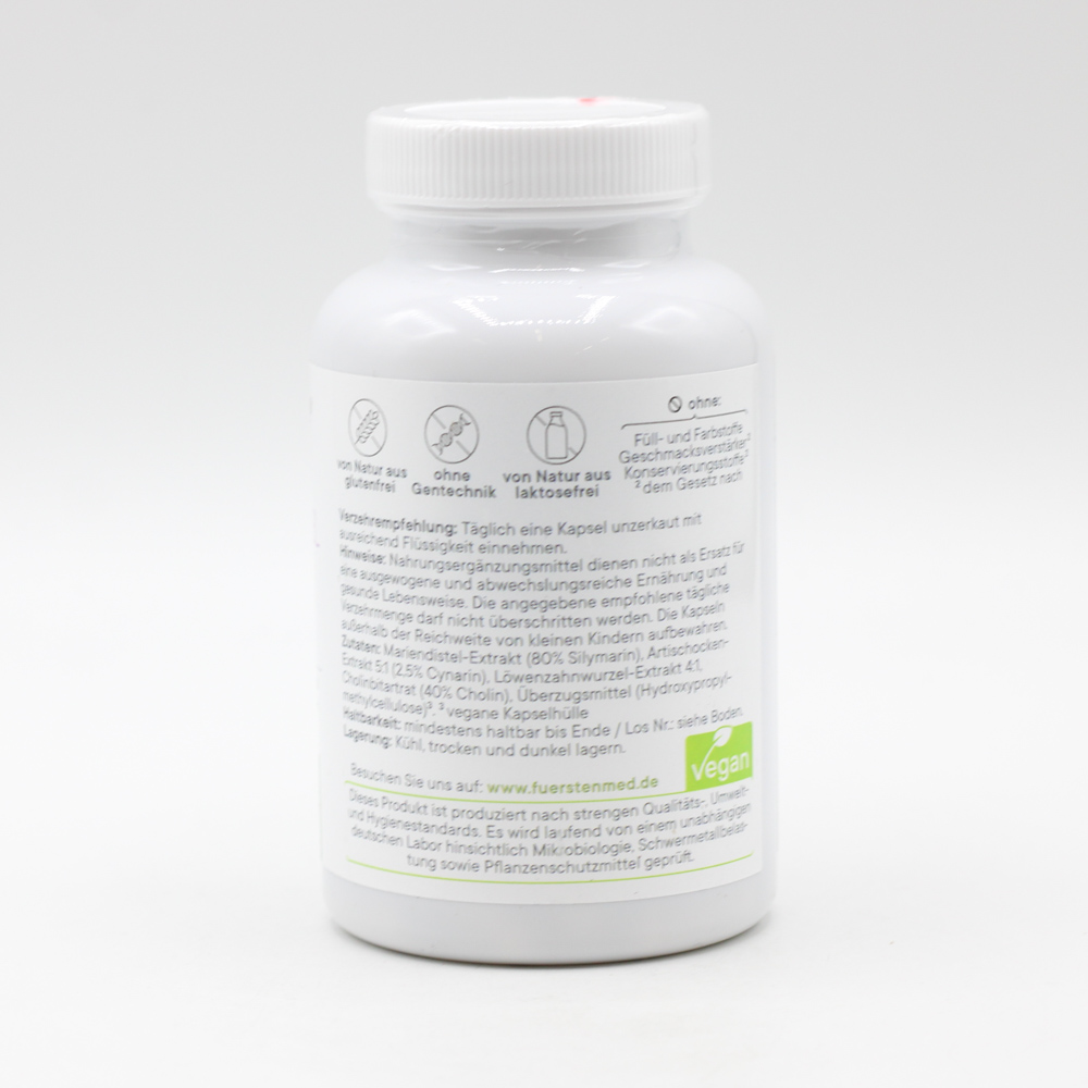 FÜRSTENMED Mariendistel Artischocke Löwenzahn Kps.