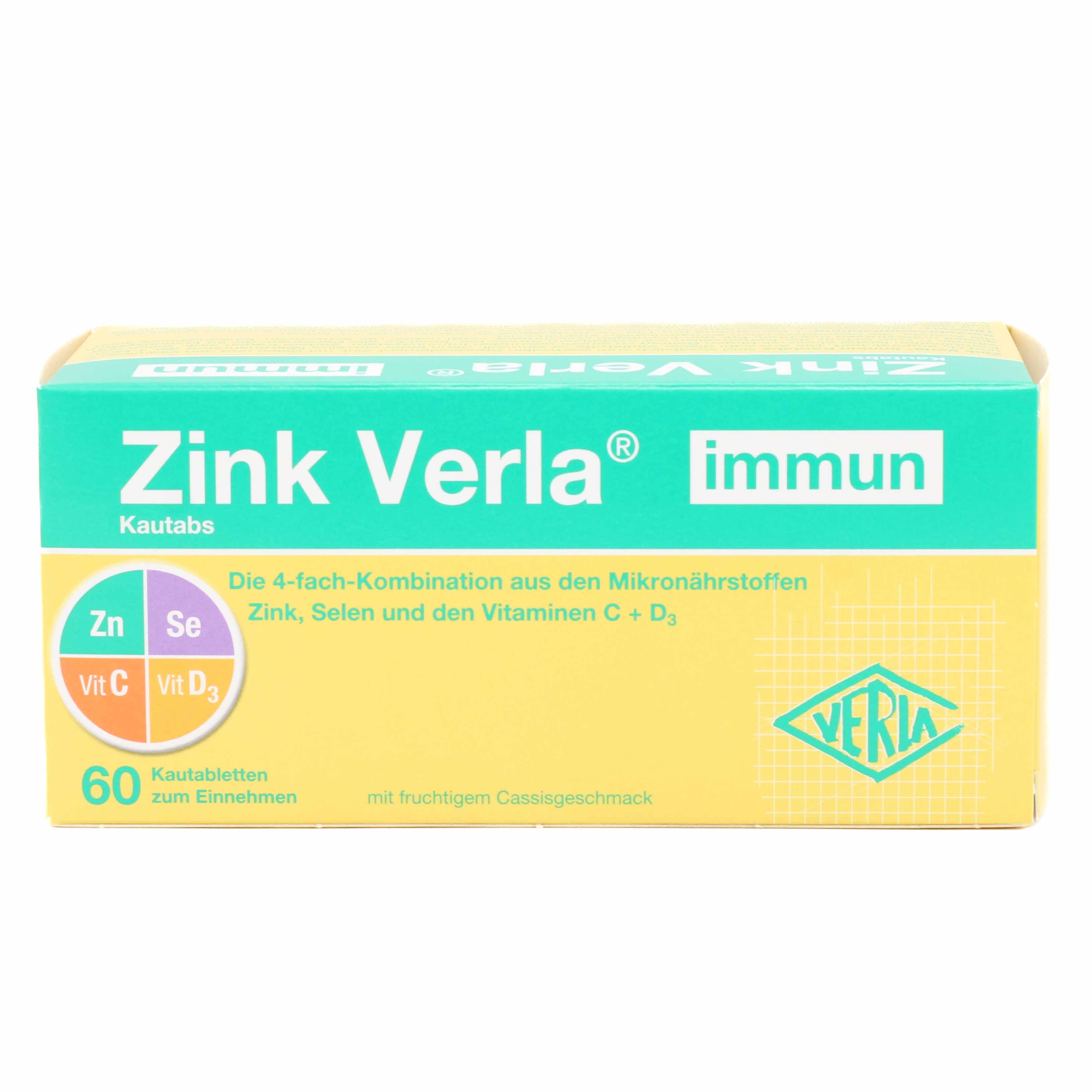 ZINK VERLA immun Kautabs