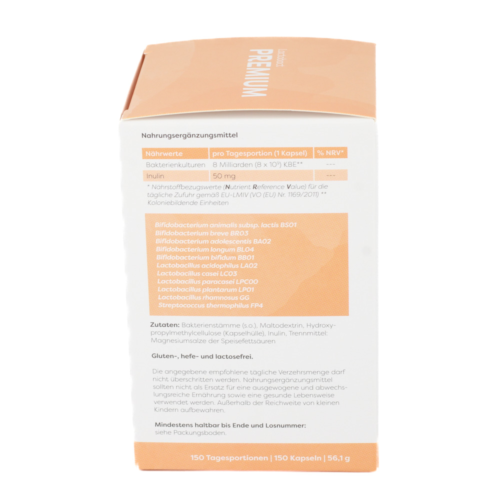 LACTOBACT PREMIUM magensaftresistente Kapseln