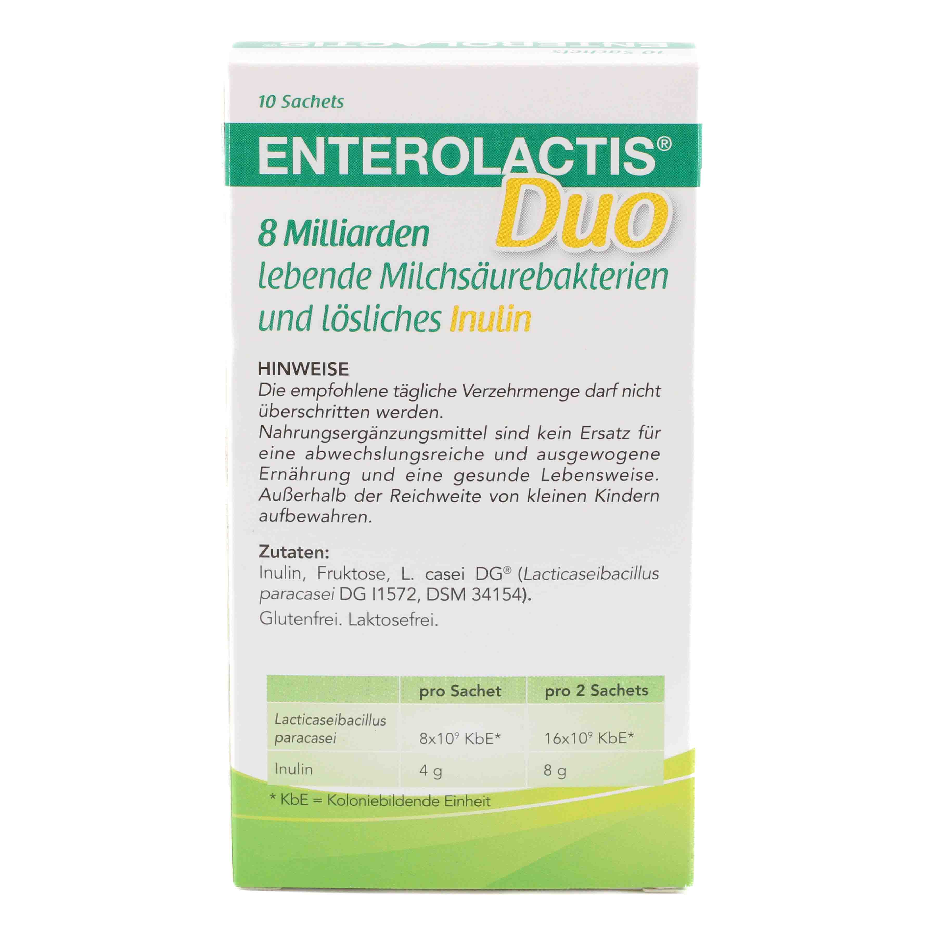 ENTEROLACTIS Duo Pulver Sachets