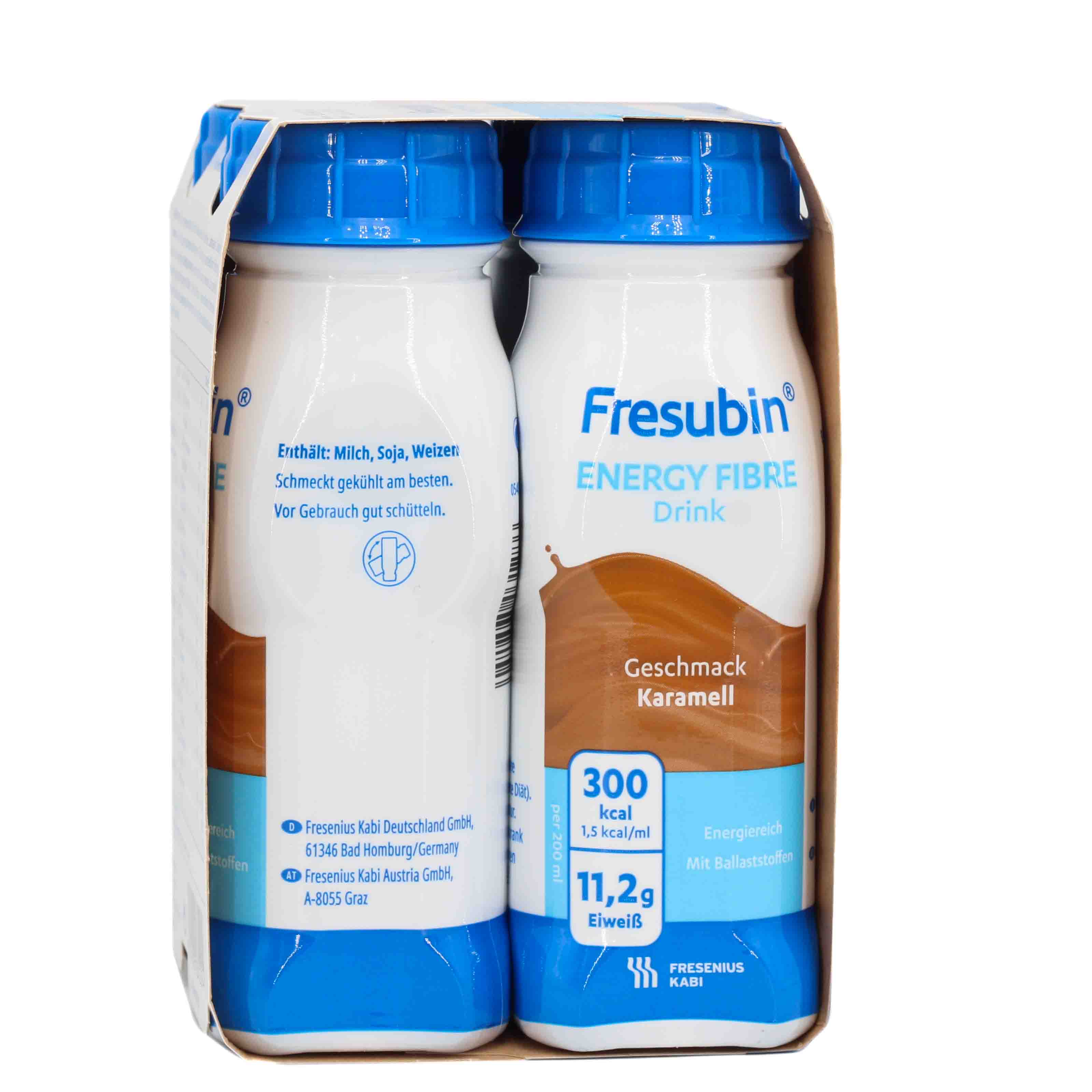 FRESUBIN ENERGY Fibre DRINK Karamell Trinkflasche Trinknahrung