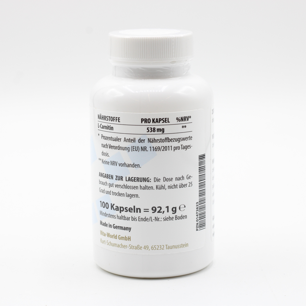 L-CARNITIN 500 mg Kapseln