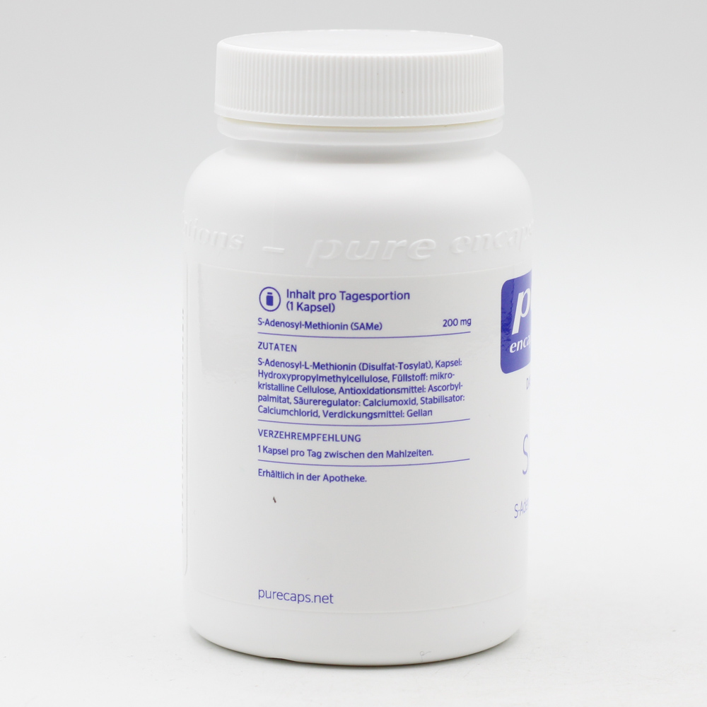 PURE ENCAPSULATIONS SAMe S-Adenosyl-Methionin Kps.