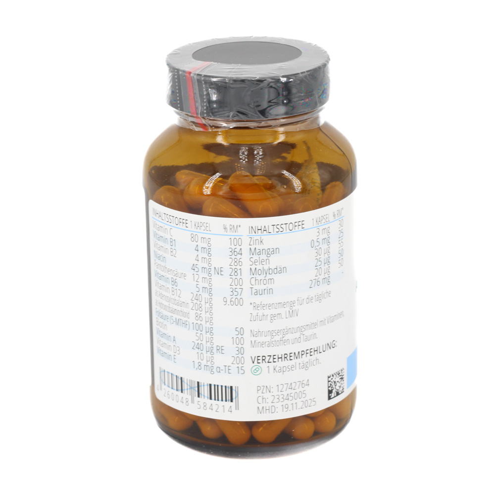 MULTIVITAMIN AKTIV ohne Kupfer Kapseln