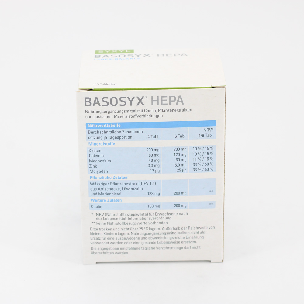 BASOSYX Hepa Syxyl Tabletten