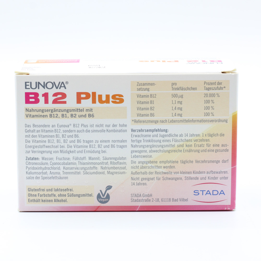 EUNOVA B12 Plus Trinkfläschchen