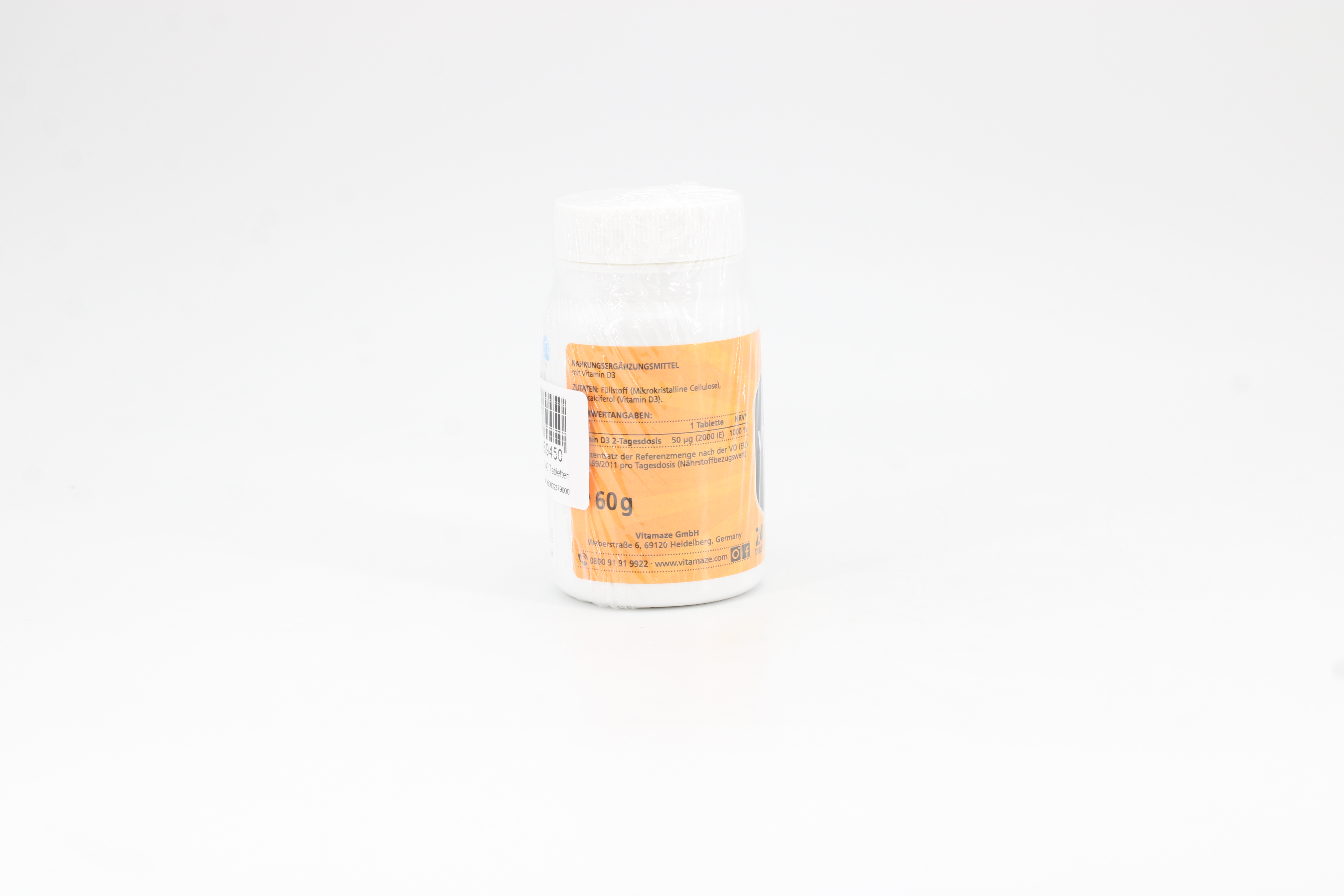 VITAMIN D3 2.000 I.E. vegetarisch Tabletten