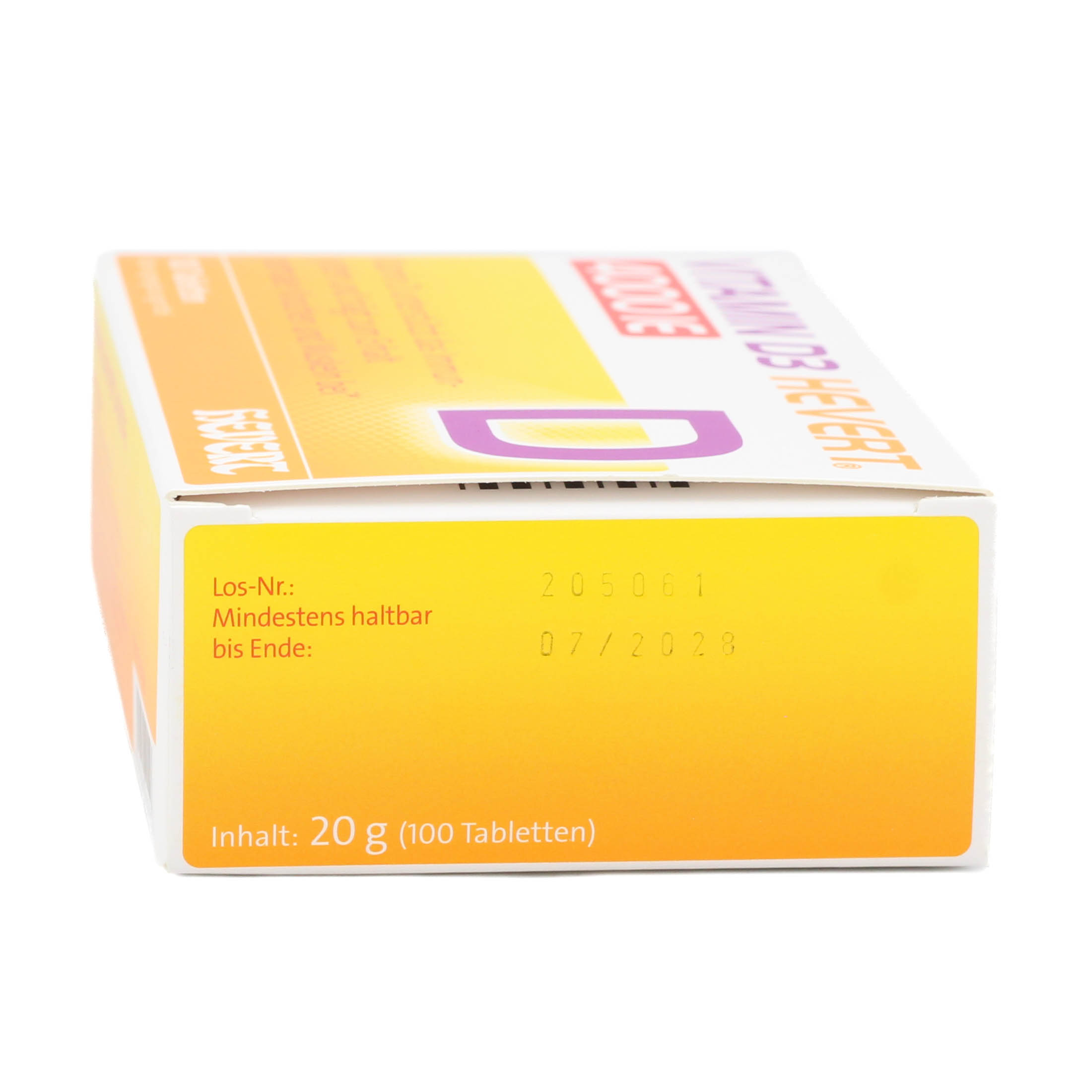 VITAMIN D3 HEVERT 4000 I.E. Tabletten