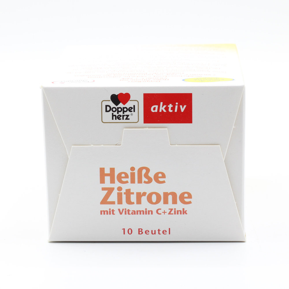 DOPPELHERZ heiße Zitrone Vitamin C+Zink Granulat