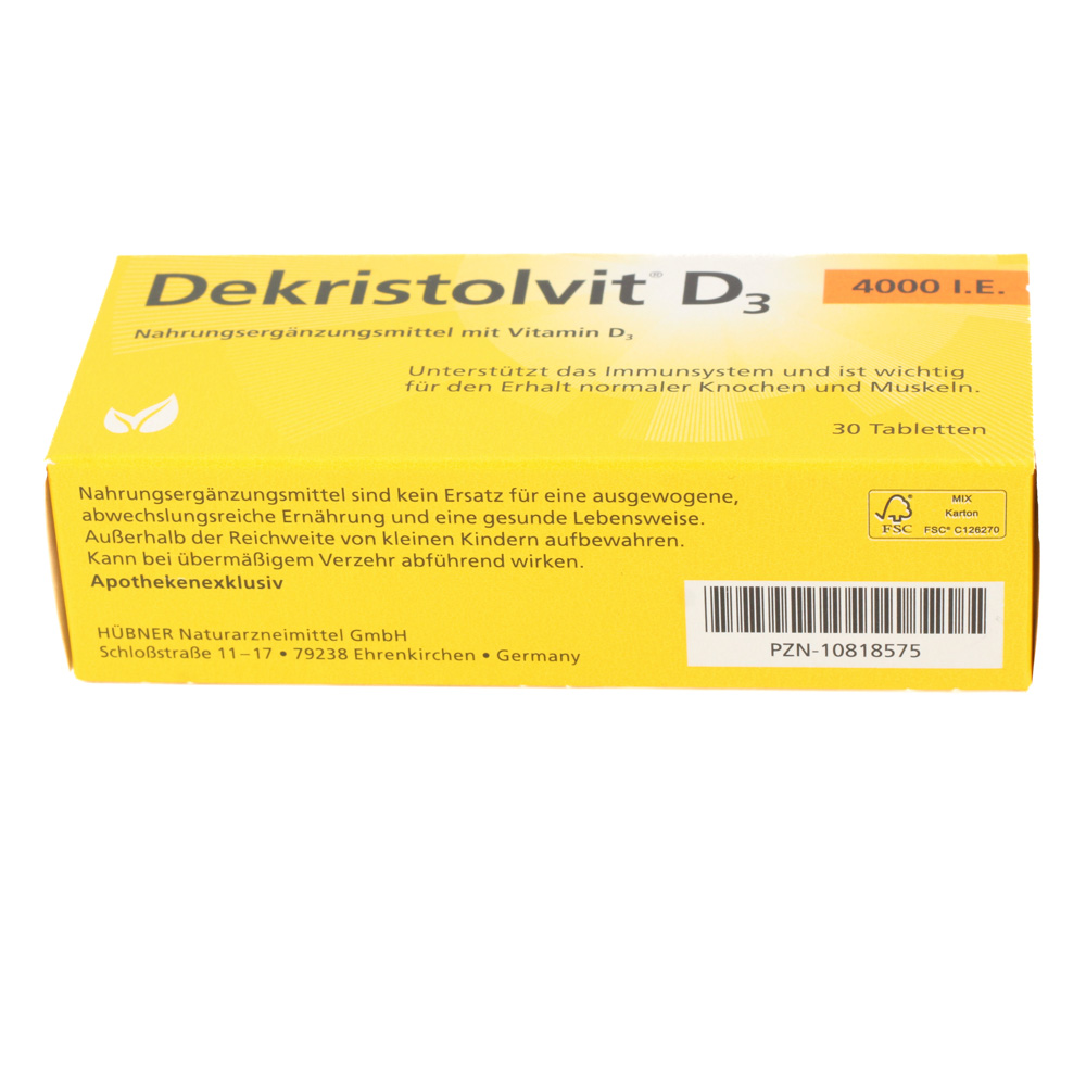 DEKRISTOLVIT D3 4000 I.E. Tabletten