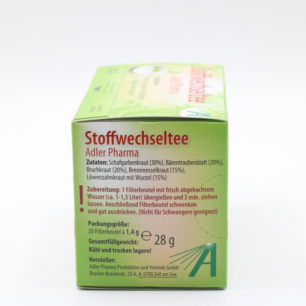 ADLER Stoffwechseltee Filterbeutel