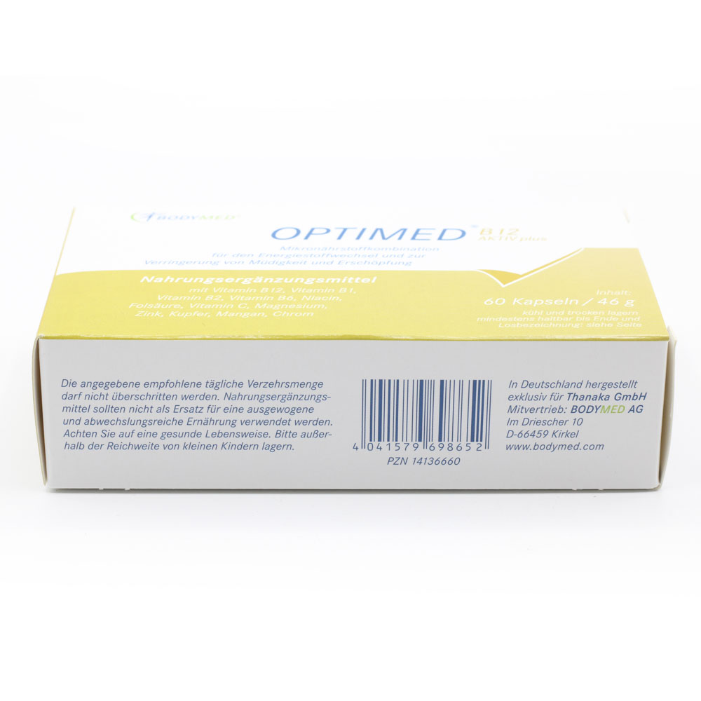 OPTIMED B12 Aktiv plus Kapseln