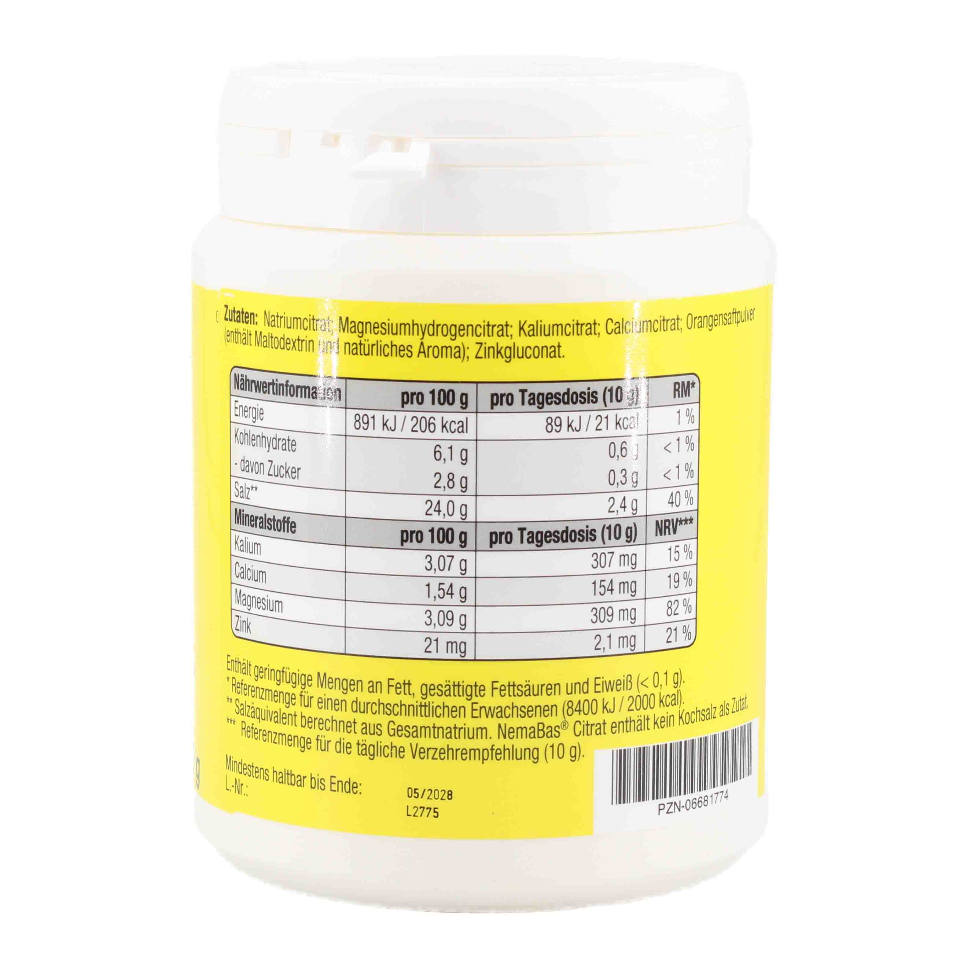 NEMABAS Citrat Pulver