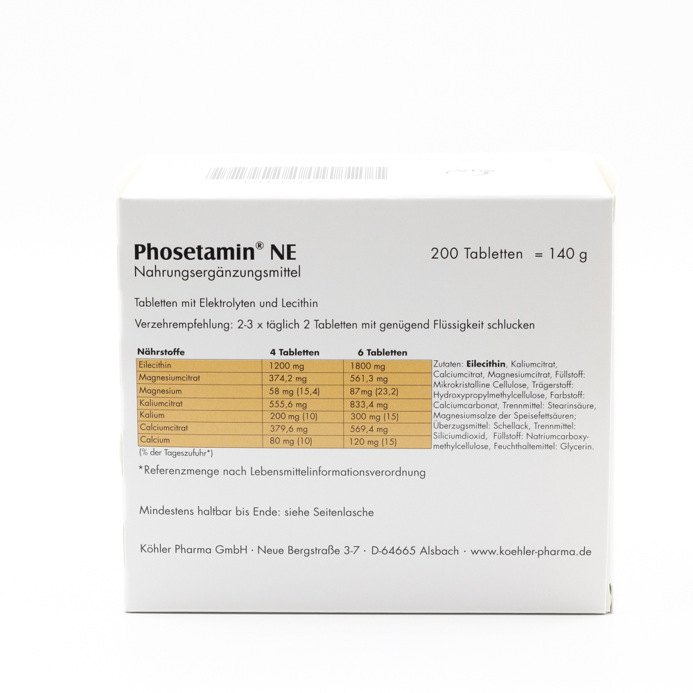 PHOSETAMIN NE Tabletten