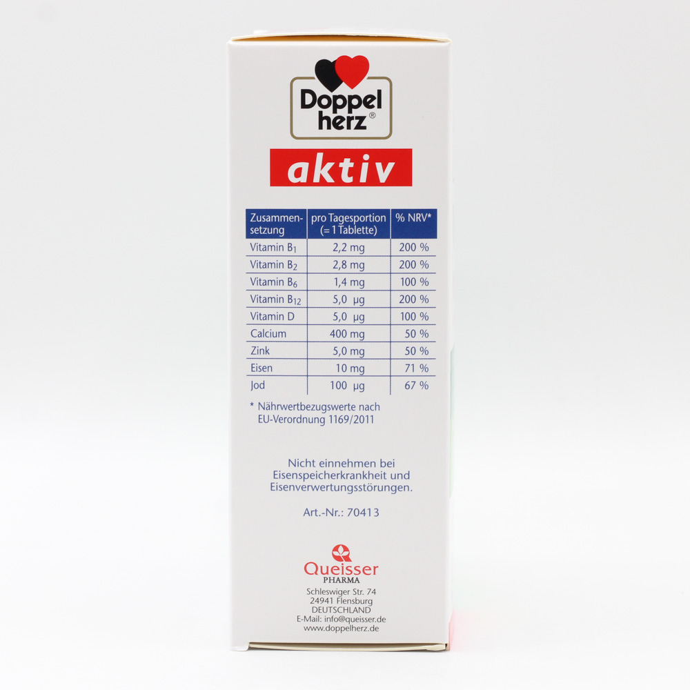 DOPPELHERZ Vegetarier Vitamine+Mineralstoffe aktiv