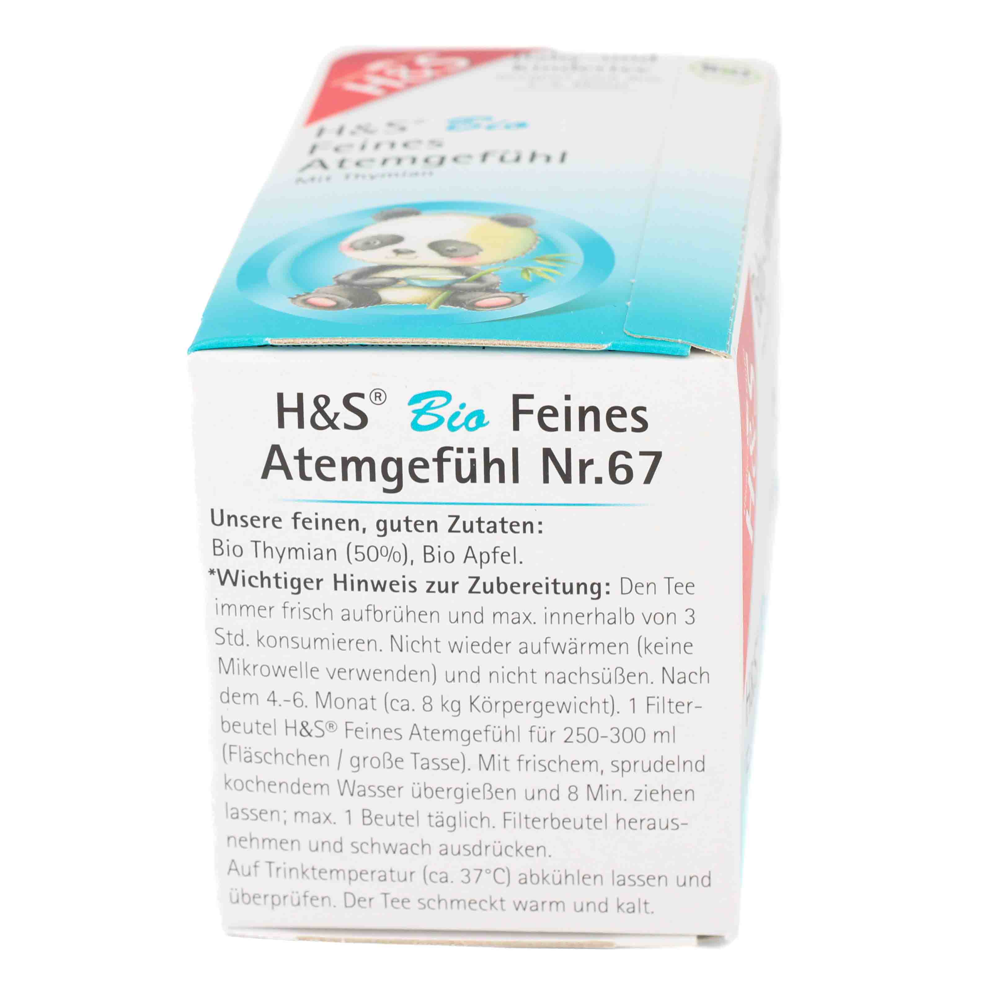 H&S Bio Feines Atemgefühl Baby- u.Kindertee Fbtl.