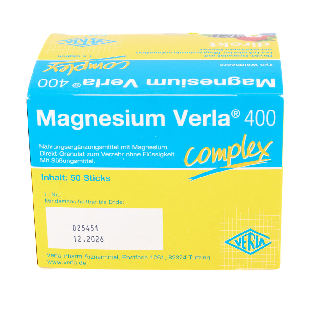 MAGNESIUM VERLA 400 Waldbeere Direkt-Granulat