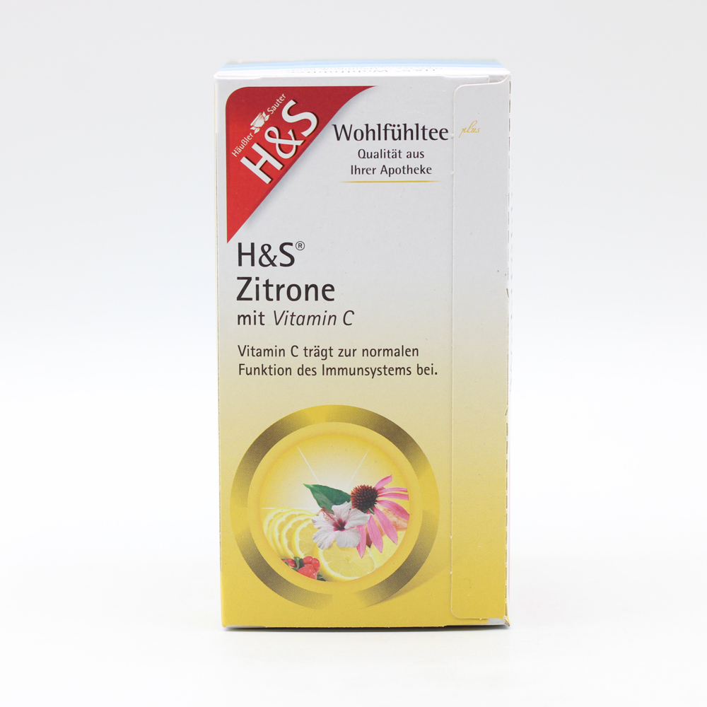 H&S Zitrone mit Vitamin C Filterbeutel