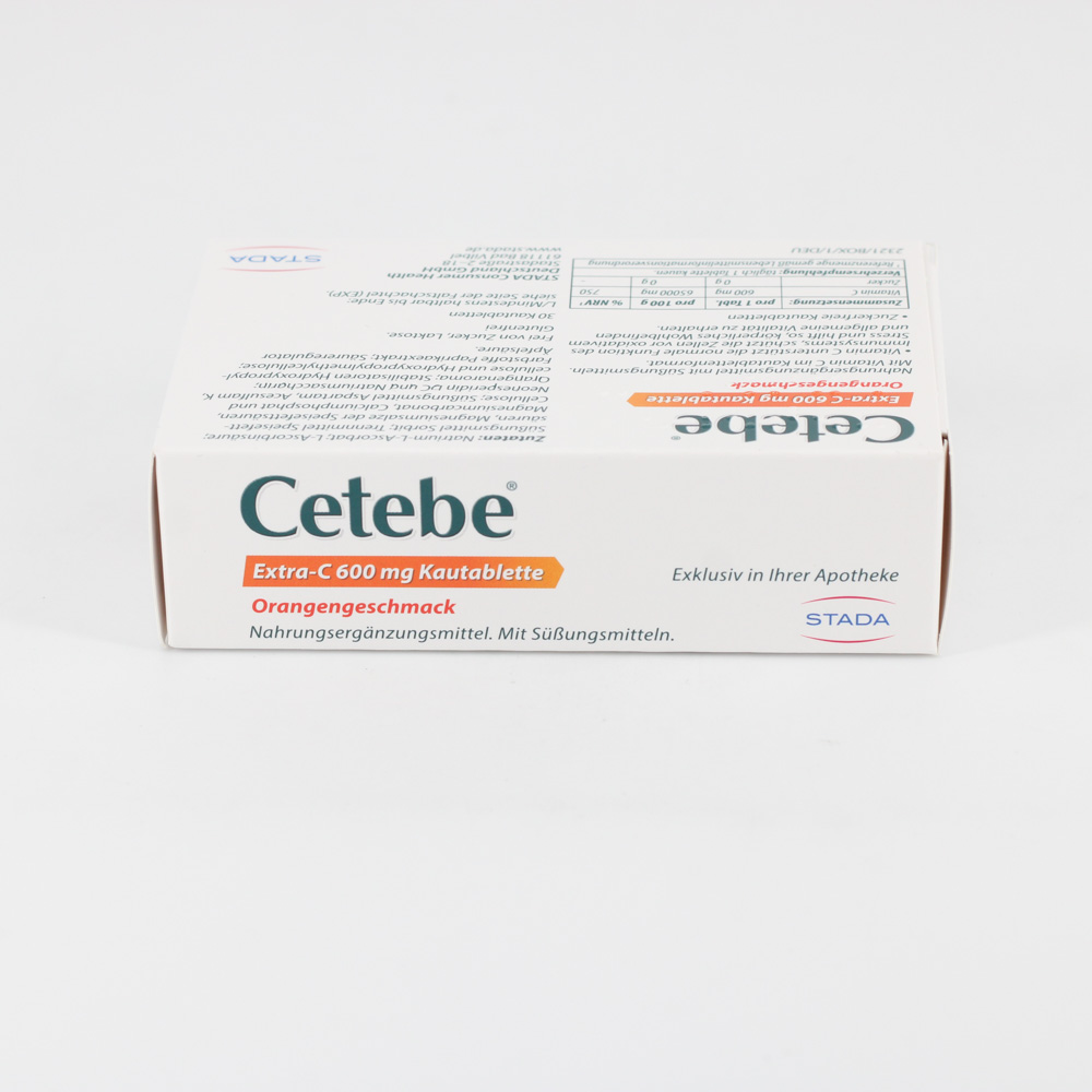 CETEBE Extra-C 600 mg Kautabletten