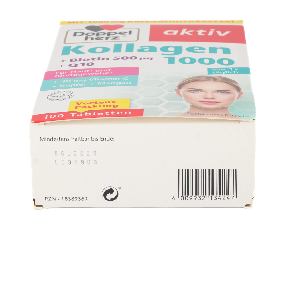 DOPPELHERZ Kollagen 1000 Tabletten