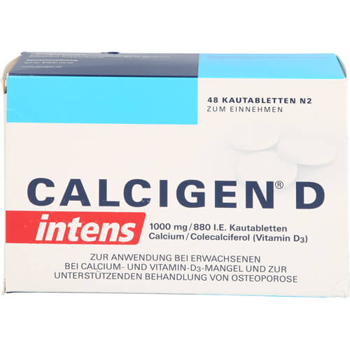 CALCIGEN D intens 1000 mg/880 I.E. Kautabletten