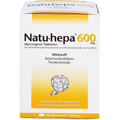NATU HEPA 600 mg überzogene Tabletten