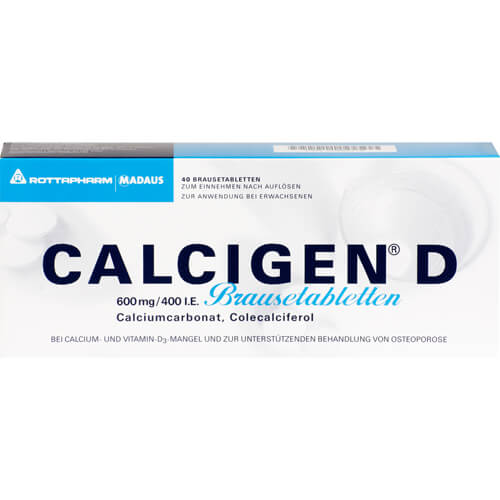 CALCIGEN D 600 mg/400 I.E. Brausetabletten