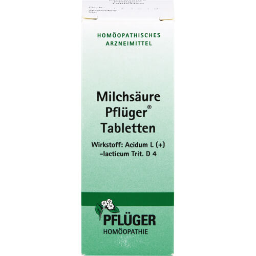 MILCHSÄURE Pflüger Tabletten