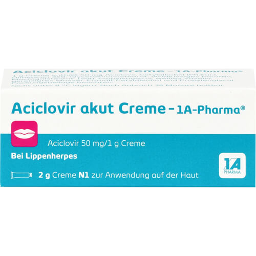 ACICLOVIR akut Creme-1A Pharma