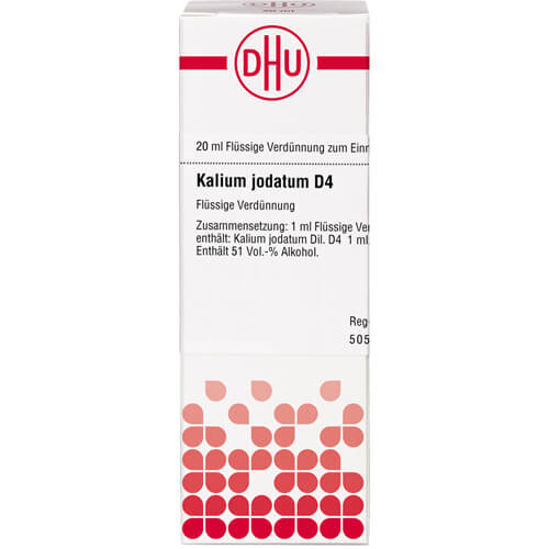 KALIUM JODATUM D 4 Dilution