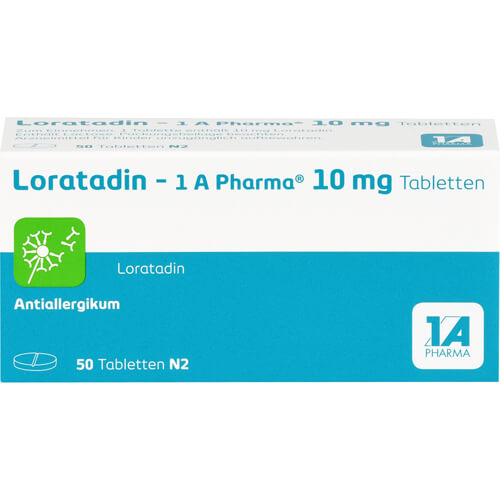 LORATADIN-1A Pharma Tabletten