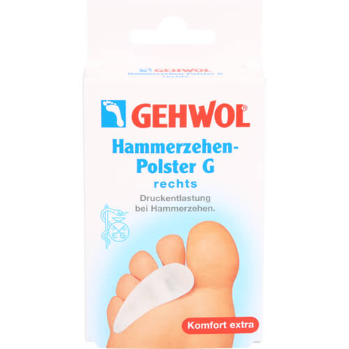 GEHWOL Polymer Gel Hammerzehenpolster G rechts