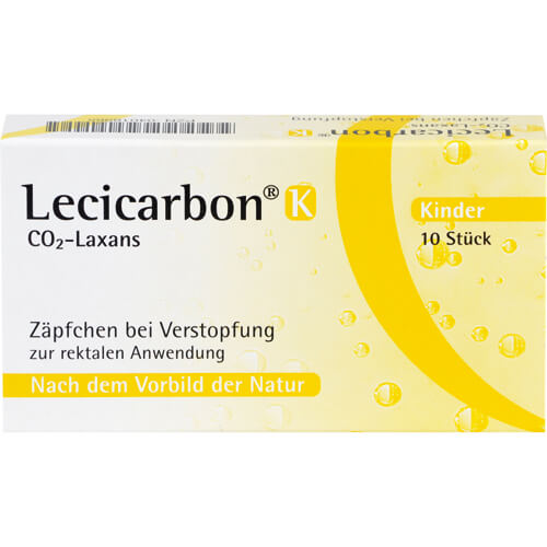 LECICARBON K CO2 Laxans Kindersuppositorien
