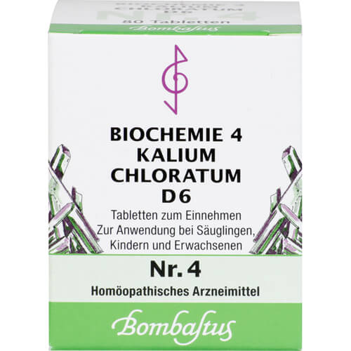 BIOCHEMIE 4 Kalium chloratum D 6 Tabletten