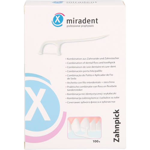 MIRADENT Zahnseidensticks Zahnpick
