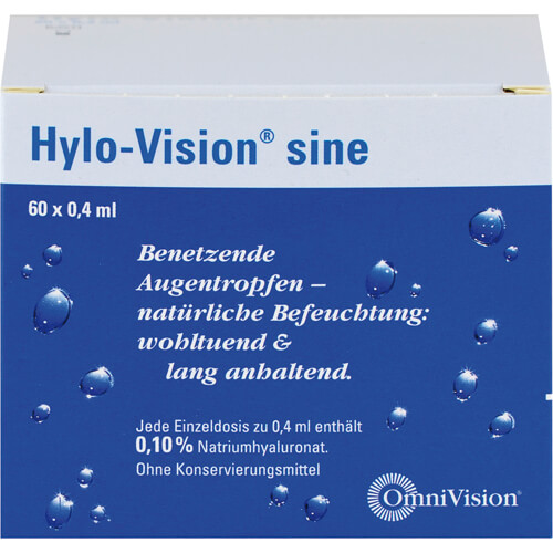 HYLO-VISION sine Einzeldosispipetten