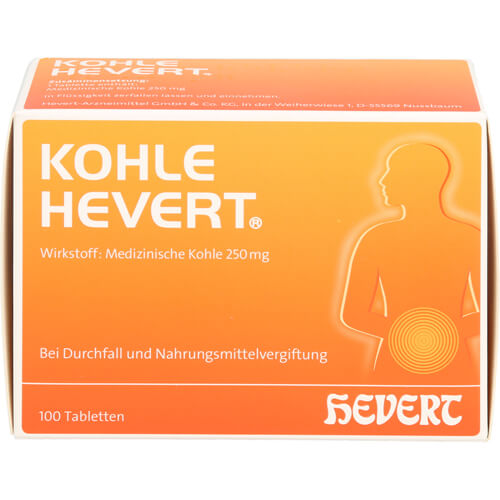 KOHLE Hevert Tabletten
