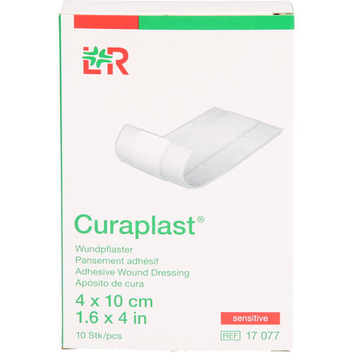 CURAPLAST Wundschnellverb.sensitiv 4x10 cm 1 m