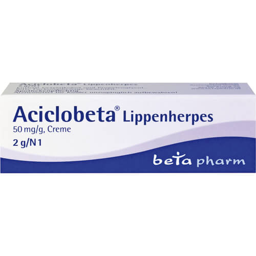 ACICLOBETA Lippenherpes Creme