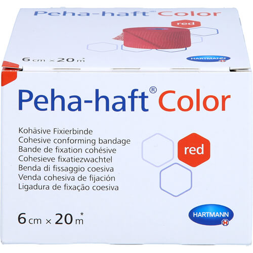 PEHA-HAFT Color Fixierb.latexfrei 6 cmx20 m rot