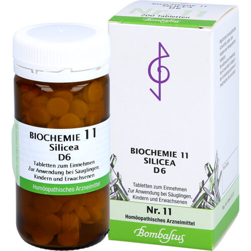 BIOCHEMIE 11 Silicea D 6 Tabletten
