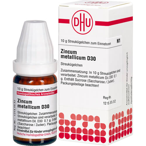 ZINCUM METALLICUM D 30 Globuli