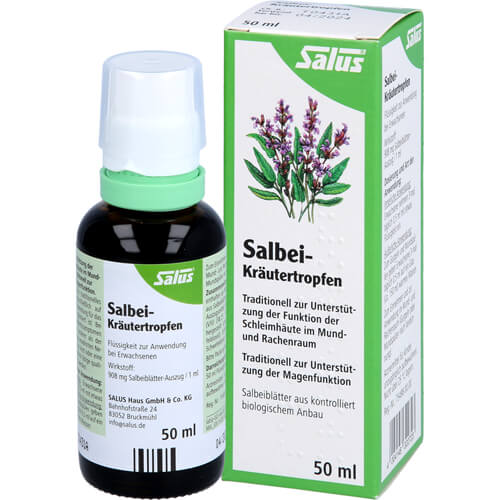 SALBEI KRÄUTERTROPFEN Salus