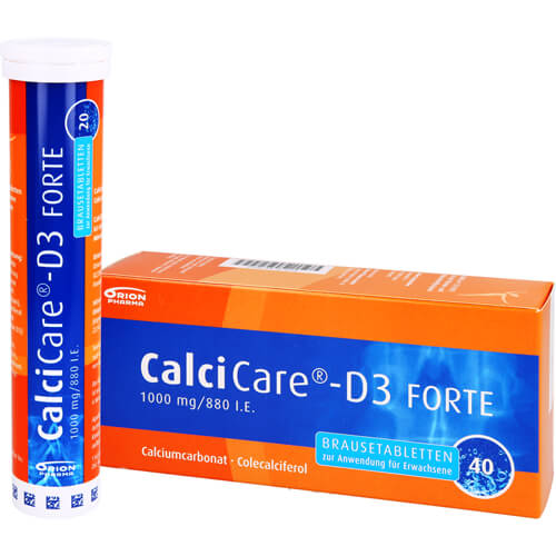 CALCICARE D3 forte Brausetabletten