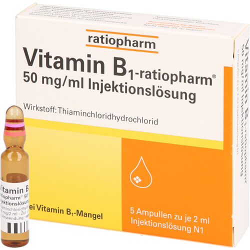 VITAMIN B1-RATIOPHARM 50 mg/ml Inj.Lsg.Ampullen