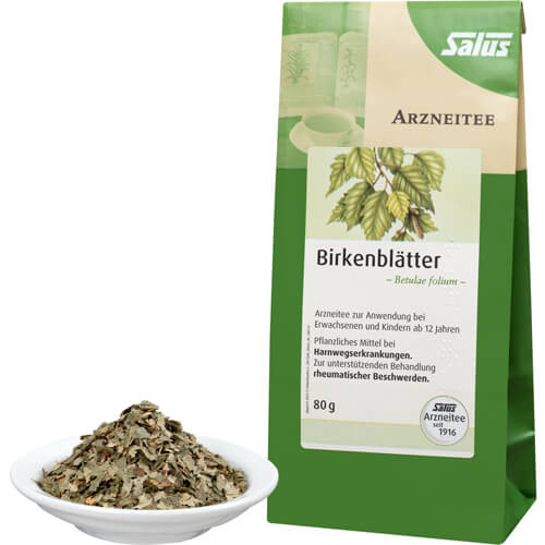 BIRKENBLÄTTER Tee Bio Betulae folium Salus