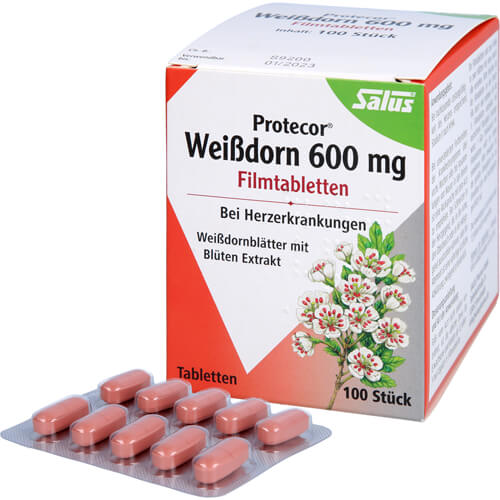 PROTECOR Weißdorn 600 mg Filmtabletten