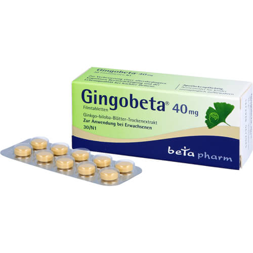GINGOBETA 40 mg Filmtabletten